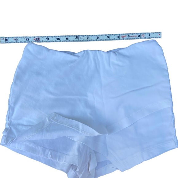 White Short Mini Skort - Picture 4 of 4